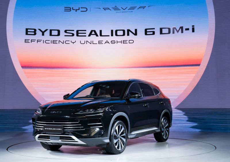 Carbiz.vn | Xe hybrid BYD Sealion 6 DM-i cập bến Thái Lan, có thể về Việt  Nam cuối năm nay