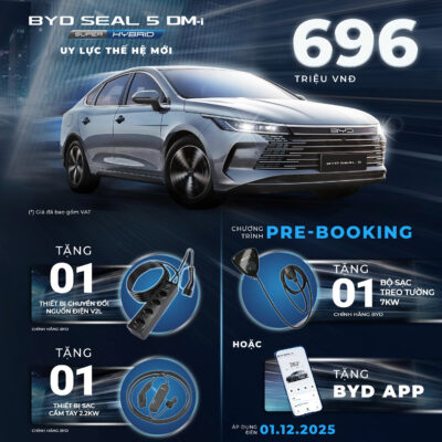 Ưu đãi tiên phong BYD Seal 5