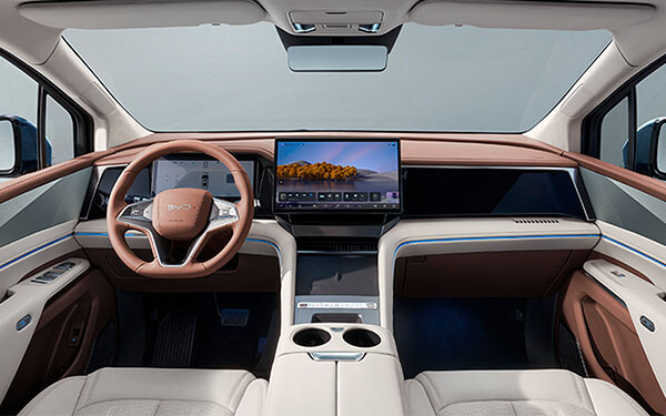 BYD M9 – trang bi noi that byd m9